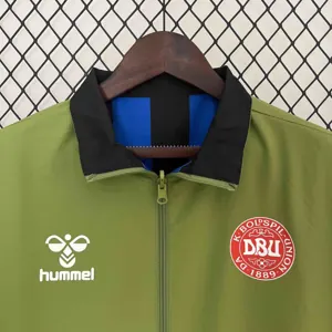 2024 Denmark Trench Coat Reversible Windbreaker Double-Sides Jacket Soccer AAAAJersey Yupoo 6