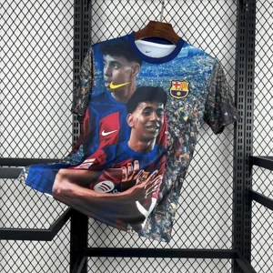 25-26 Barcelona LAMINE YAMAL Special Soccer T-Shirt AAAAJerseys Supply Yupoo