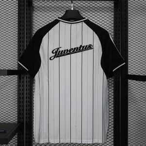 25-26 Juventus Baseball style Pre Match Casual Training Soccer shirt AAAAJersey Supply Yupoo 7