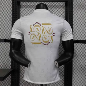 25-26 Bayern Munich 125th Anniversary White Player Version Shirt AAAAJersey Dropship Yupoo 1