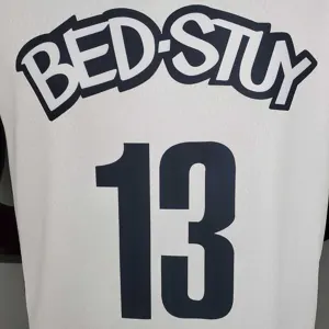 Harden #13 Brooklyn Nets City version white 4