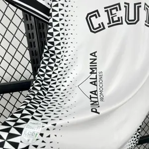 25-26 AD Ceuta FC Home Kit T-Shirt Football Apparels AAAAJersey Supply Yupoo 4