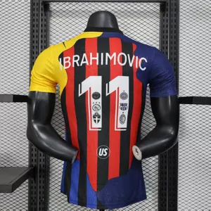 25-26 IBRAHIMOVIC Career Exclusive Edition Kit Player Version Shirt AAAAJersey Yupoo 3