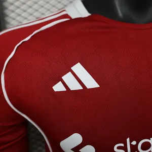 25-26 Liverpool Home Player Version Kit Football Long Sleeve Sino Shirt Sino AAAAJersey Supply Yupoo 6