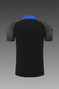 22-23 PSG training suit short sleeve kit Black Blue 1