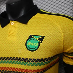 2026 Mens Jamaica x Bob Marley Home Kit Player Version Soccer T-Shirt AAAAJersey Supply Yupoo 3