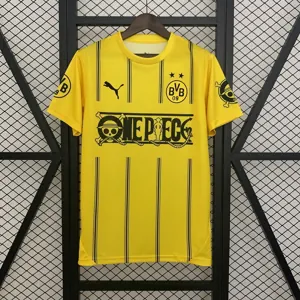 25-26 Borussia Dortmund x One Piece Special Edition Kit Football T-Shirt AAAAJersey Wholesale Y 7