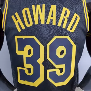Lakers Howard#39 Snake Print Black 1