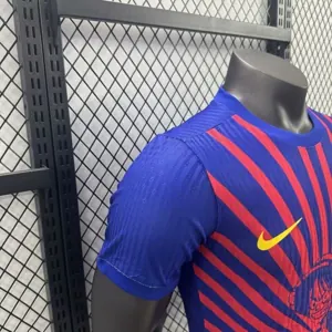 25-26 Barcelona x One Piece Luffy Special Edition Kit Player Version Shirt AAAAJersey Wholesale 2
