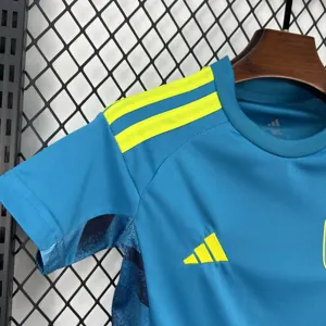 2026 World Cup Spain Goalkeeper Kids Kit Soccer Youth Apparels AAAAJersey Supply Yupoo 6 2