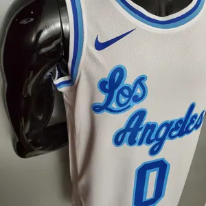 Retro night KUZMA #0 Lakers White 6