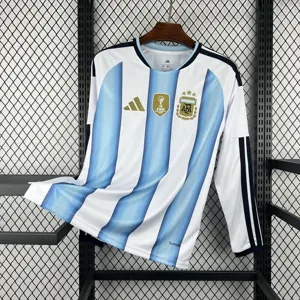 2026 FIFA World Cup Argentina Mens Home Kit Football Long SLeeve Shirt AAAAJersey Supply Yupoo 2
