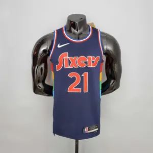 2022 Embiid #21 76ers Royal Blue