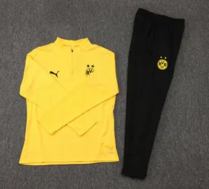 24-25 Dortmund Long Sleeve Training Suit Football Shirts 1
