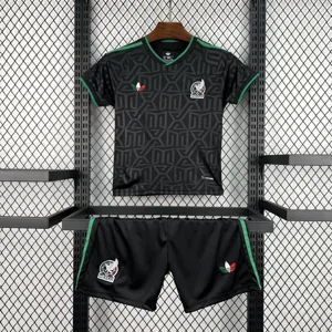 2026 World Cup Set Mexico Third Kids Kit Football Youth Apparels AAAAJersey Supply Yupoo 6