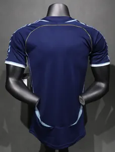 2006 Argentina Away World Cup Retro Kit Vintage Player Version Sino Shirt AAAAJersey Dropship Y 5