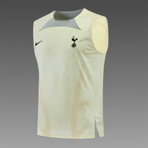 22-23 Tottenham Hotspur vest training suit kit Light Yellow 13