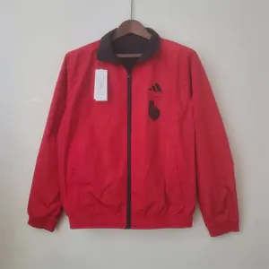 2022 Belgium Trench Coat Reversible BlackRed 5