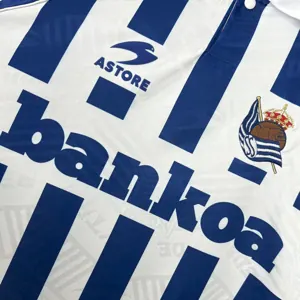 94-95 Real Sociedad Home Retro Kit Vintage Shirt AAAAJersey Supplier Yupoo 3