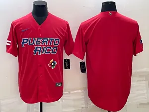 Puerto Rico 2023 World Cup Baseball Jerseys 10