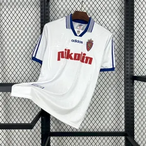 97-98 Zaragoza Home Retro Kit Vintage Shirts AAAAJersey Supply Yupoo