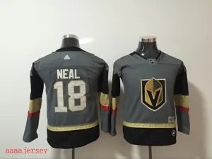 Vegas Golden Knights kids ice hockey jersey SM-LXL 维加斯金骑士队童装冰球服 2