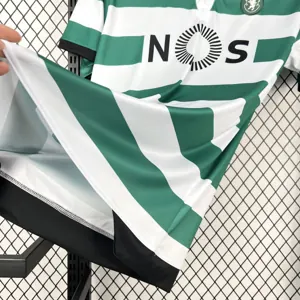 18-19 Sporting Home Football Retro Kit Vintage T-Shirt AAAAJersey Wholesale Yupoo 8 2