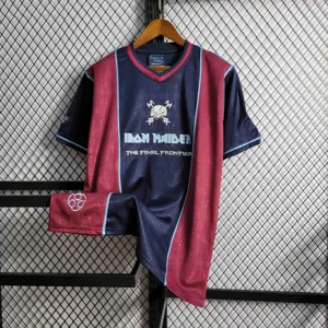 11-12 West Ham Iron Maiden Home Retro Kit Vintage Shirt Sport AAAAJersey Yupoo 2