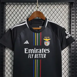 23-24 Benfica Away Kids Kit Children Suits Football Jerseys Yupoo 5
