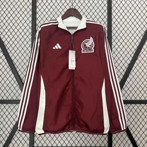 2024 Mexico Trench Coat Reversible Windbreaker Double-Sides Jacket AAAAJersey Supplier Yupoo 3