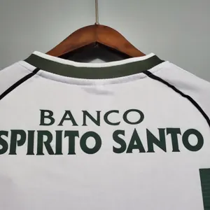01-03 Sporting Lisbon Home Retro Kit Vintage Shirt Football Jerseys Yupoo 9