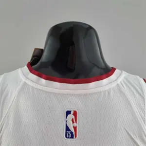 75th Anniversary Miami Heat HERRO#14 White NBA Jersey 4