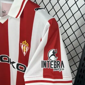 25-26 Sporting De Gijon Home Shirt Soccer Uniforms Soccer AAAAJersey Supply Yupoo 6