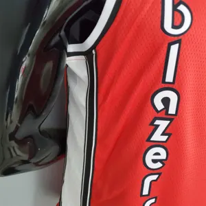 LILLARO#0 Trail Blazers Retro Red 7