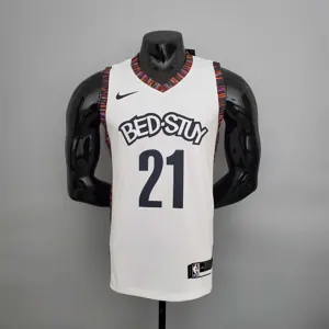 brooklyn#21 Brooklyn Nets City version White