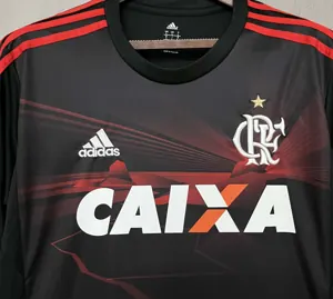 13-14 Flamengo Black Retro Kit Vintage Shirt Football AAAAJersey Supplier 3