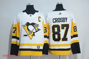 Pittsburgh Penguins ice hockey jersey M-3XL 匹兹堡企鹅冰球服 5