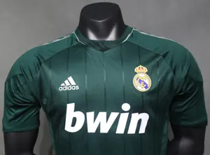12-13 Real Madrid Third Away Retro Kit Vintage Player Version Sino Shirt AAAAJersey Dropship Yu 6