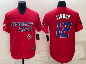 Puerto Rico 2023 World Cup Baseball Jerseys 18
