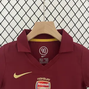 05-06 Arsenal Home Retro Kids Kits Children Shirt Cheap Jerseys Yupoo 6