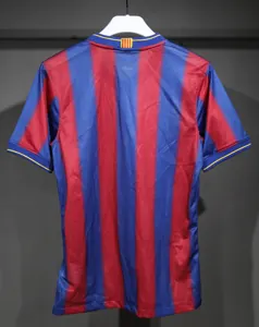 09-10 Barcelona Home Retro Kit Vintage Player Version Sino Shirt AAAAJersey Dropship Yupoo 4