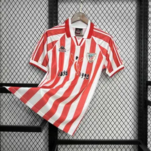 97-98 Athletic Bilbao Home Retro Kit Football Apparel AAAAJerseys Dropshipping Yupoo 1