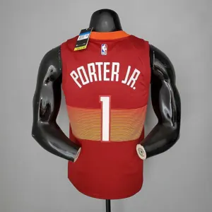 2021 PORTER JR. #1 Nuggets City Edition Red 2