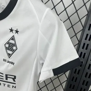 25-26 Borussia Mönchengladbach Home Kid Kits Youth Apparels 7
