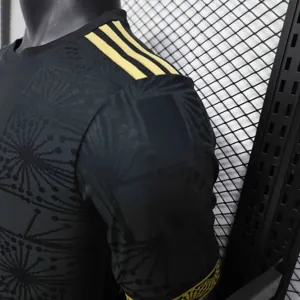 2025 Mexico Gold Jersey Black Kit Player Version Shirt AAAAJersey Dropship Yupoo 2