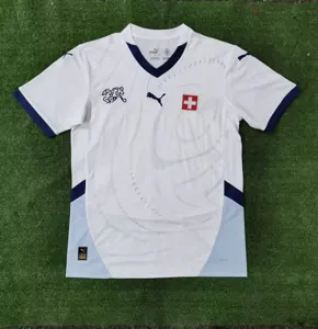 2024 Switzerland Away Kit UEFA Euro Shirt Football AAAAJersey Supplier 3