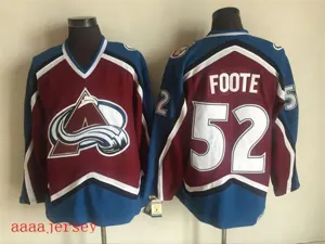 Colorado Avalanche retro ice hockey jersey M-3XL 科罗拉多雪崩队复古冰球服 4