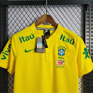2122 Brazil Pre-Game Yellow 4