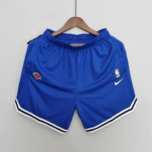 2022 New York Knicks NBA US Training Shorts Blue