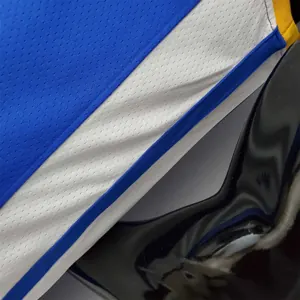 75th Anniversary Golden State Warriors CURRY#30 Mexico Blue NBA Jersey 1